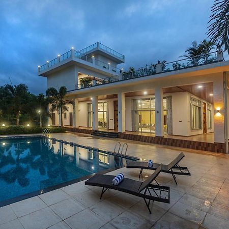 Saffronstays Odyssey, Karjat - 10 Acres Pet-Friendly Estate With Swimming Pool Chinchavli Exterior foto